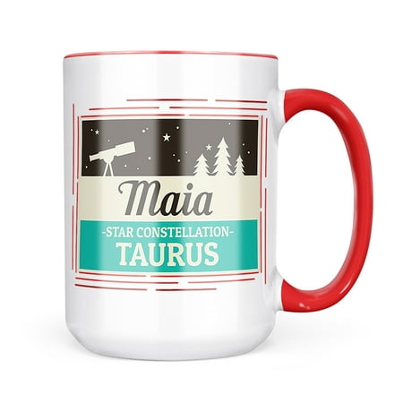

Neonblond Star Constellation Name Taurus - Maia Mug gift for Coffee Tea lovers
