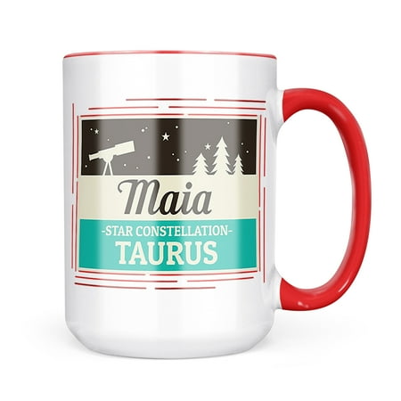 

Neonblond Star Constellation Name Taurus - Maia Mug gift for Coffee Tea lovers