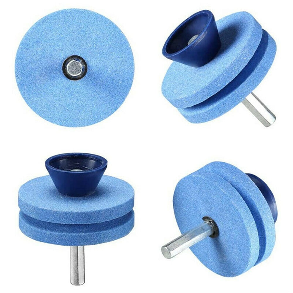 Efficient Lawn Mower Blade Sharpener Compatible With Electric Drill Lightweight And Portable For Easy Lawn Maintenance