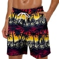 thumbnail image 2 of Men Summer Quick Dry Beach Shorts Casual Gym Fitness Short Pants Breathable Surf Board Shorts Swim Trunks Bathing Suit Swimwear, 2 of 6