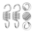 thumbnail image 2 of KAKOWELY 2pcs Metal Swing Spring Replacement Swing Chair Spring Hammock Spring Set Porch Swing Spring Kit Swing Suspension Spring Swing Spring,3.74X"X1.34"X0.26", 2 of 4