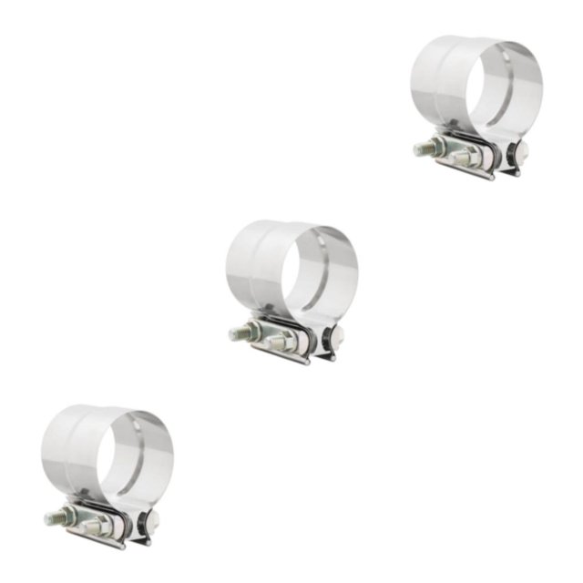 Scienceny Abrazadera de manguera ajustable Universal para coche y camión, Clip de tubo de escape para vehículo, accesorios para automóviles Type3 NO3