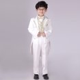thumbnail image 4 of Vestido de frac para niños, vestido de niña de las flores, vestido de estudiante para niños, vestido de mago de escenario, 4 of 5