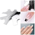 thumbnail image 3 of Nail Shaping Template - Nail Plate Stainless Steel Diy Function Beauty Salon, Nail Tools, Nail File, Easter, St. Patrick'S Day, Valentine'S Day, Wedding, Season,, 3 of 9