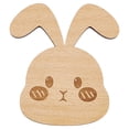 thumbnail image 1 of Wooden Rabbit Knitting Tools BurlyWood 8.9x8x0.55cm, 1 of 6