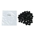 thumbnail image 5 of Fasdga 100 Pcs Black Sponge Earbud Headphone Cap Ear Pads Cover Replacement, 5 of 5