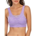 thumbnail image 2 of Lace Bralettes for Women Padded Sports Bra Seamless Women��s Tank Tops Wirefree Comfort Yoga Bras, 2 of 8