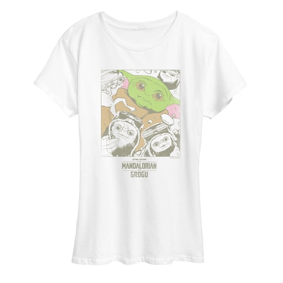 The Mandalorian And Grogu - Grogu And Friends - Women's Short Sleeve Graphic T-Shirt
