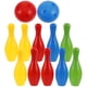 thumbnail image 2 of BRIGHTFUFU 1 Juego de bolos para niños pequeños, bolos de plástico, bolas, juego de bolos para interiores y exteriores para niños, para fiesta de cumpleaños, 2 of 8