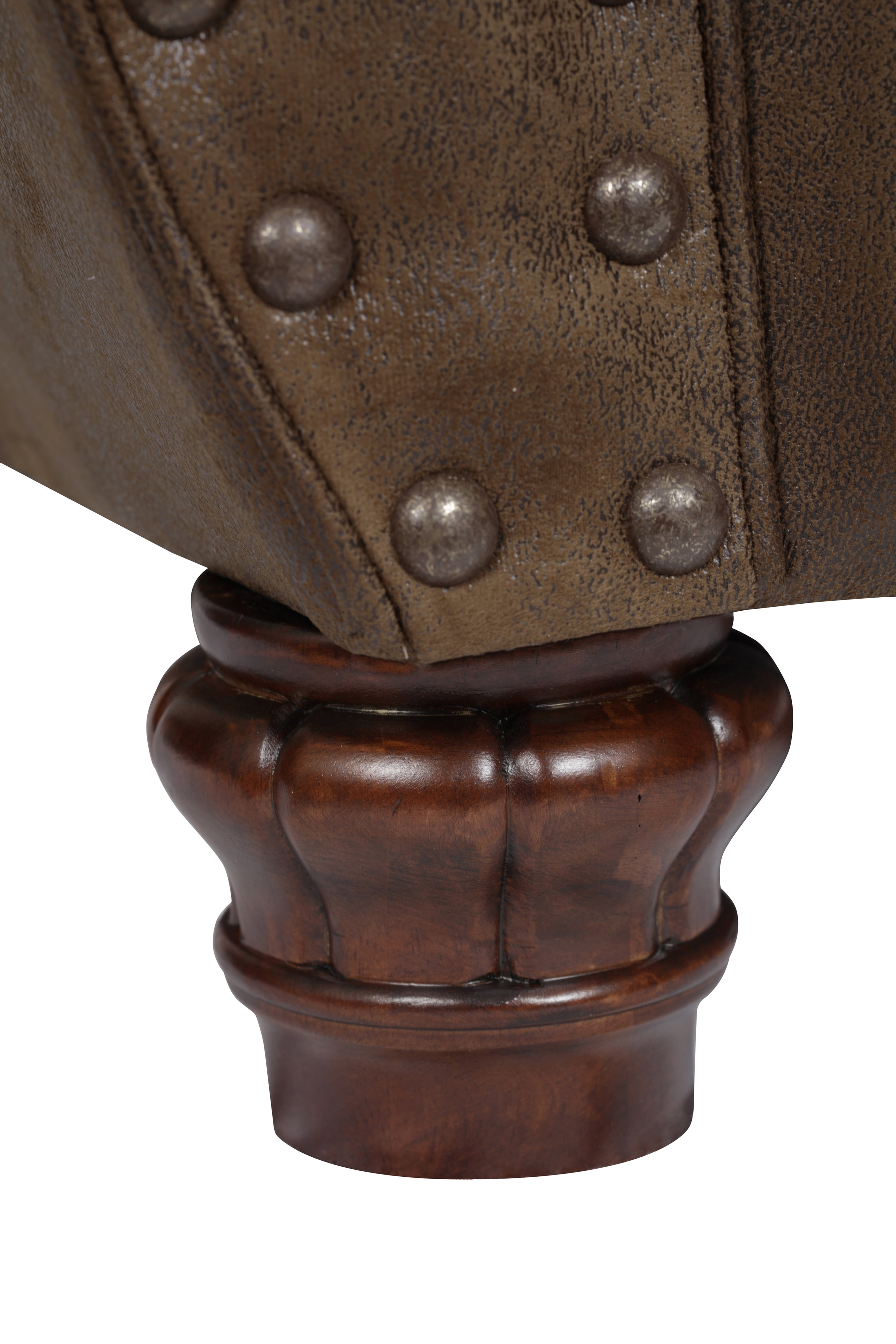 American Furniture Classics Model Number 9900-90 Sedona Ottoman with Nail Head Accents