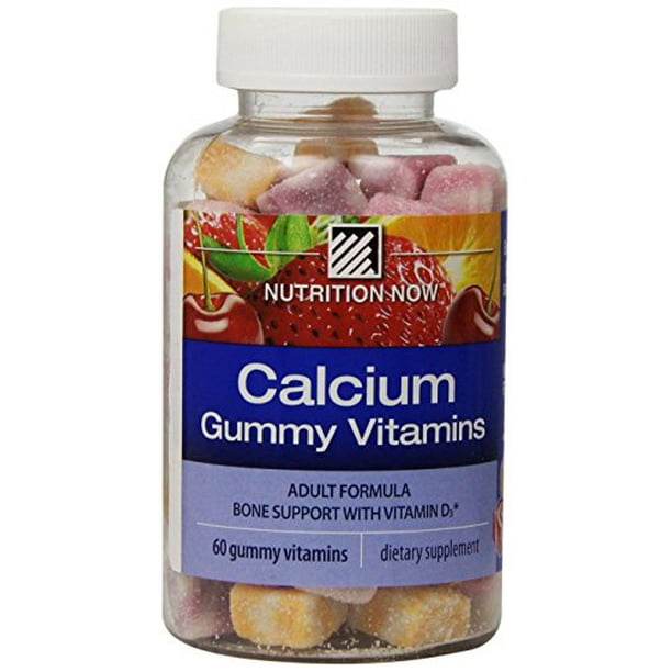 Nutrition Now Calcium Adult Gummy Vitamins 60 Gummies