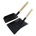 thumbnail image 2 of Pala de jardinería de hierro, herramienta de jardinería con mango de madera, pala de mano resistente, pala de excavación multifuncional, pala de barro duradera, 2 of 6
