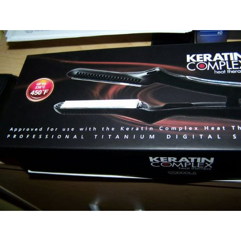 Keratin complex top stealth flat iron