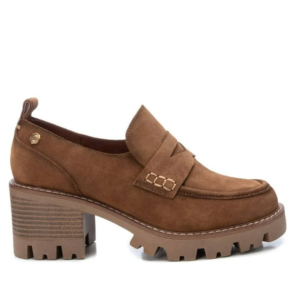 Carmela CollectionWomen's Suede Heeled Moccasins By XTI 161109