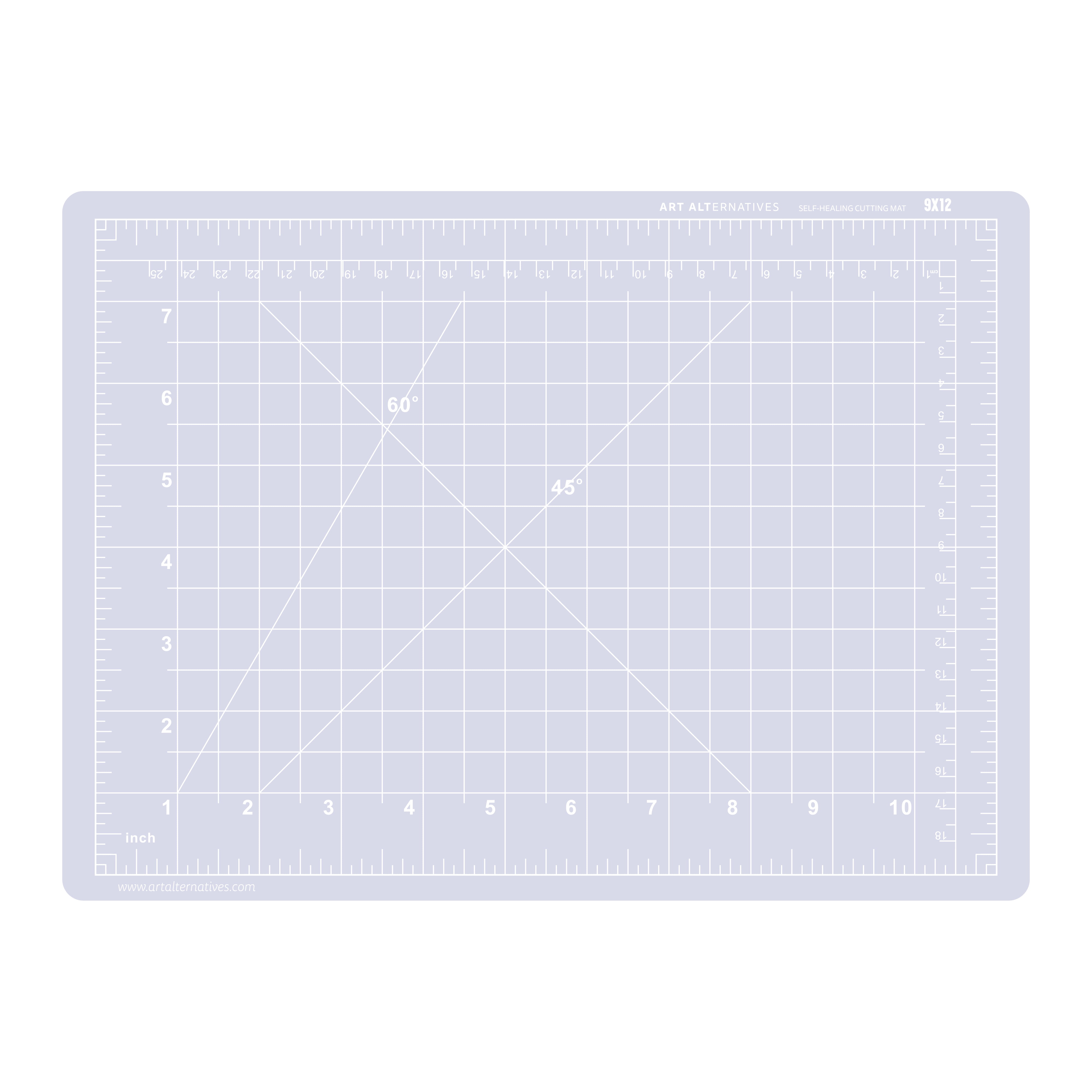 Art Alternatives SelfHealing Cutting Mat, 9" x 12", Clear Walmart