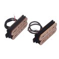 thumbnail image 4 of Placa de Hierro Humbucker de Pastilla Doble de Arce de 2 Piezas para Amantes de La Guitarra Sunnimix Pastilla de cabeza de guitarra, 4 of 8