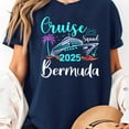 thumbnail image 2 of Bermuda Cruise Squad 2025 Family Holiday Matching T-Shirt, Men's And Women's Graphic Tee 100% Cotton by TBun, Full Sizes S-5XL, 2 of 5