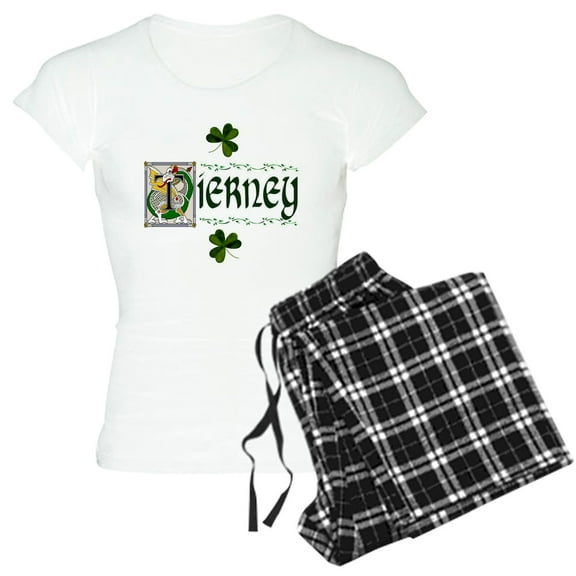 CafePress - Tierney Celtic Dragon Women's Light Pajamas - Women's Short Sleeve Print T-Shirt and Pants Light Cotton Pajama Set