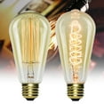 thumbnail image 2 of Trayknick ST64 40W E27 110V/220V Retro Edison Light Bulb Incandescent Lamp Bar Decoration, 2 of 11