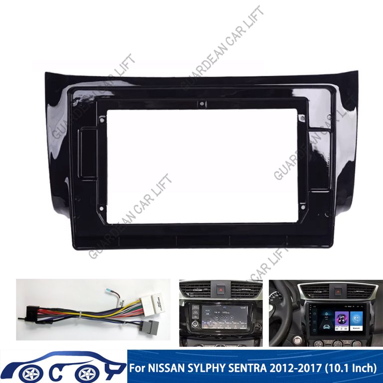 Car Radio Fascia Panel / Stereo Frame For 2012-2015 Subaru Forester - ABS Replacement Dash Trim