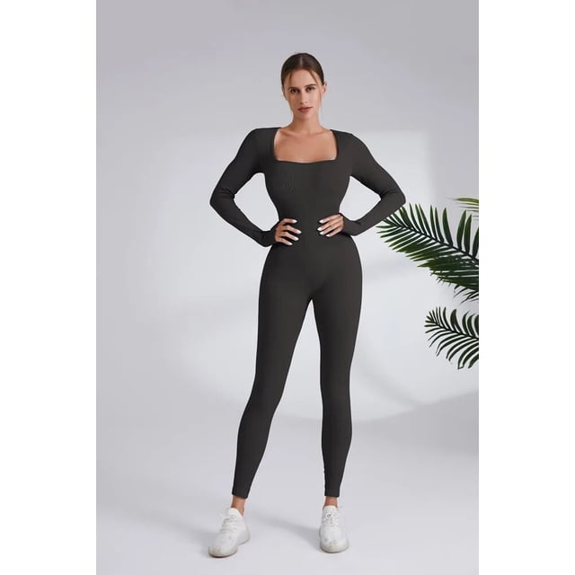 Nuevo Conjunto de Yoga sin costuras, monos para mujer, traje de una pieza con cremallera, ropa de entrenamiento de realce para gimnasio, traje deportivo, chándal