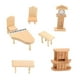 thumbnail image 2 of Conjunto de muebles para casa de muñecas, modelo de casa de muñecas, mini miniaturas, comedor, dormitorio Juego de sala de estar, 2 of 9