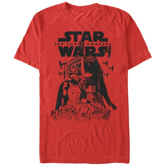 Men's Star Wars Army Leader T-shirt X-Large Red