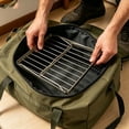 thumbnail image 4 of Portable Grill Rack Adjustable Height Outdoor Stainless Steel Cooking Stove Rack Sturdy Camping Barbecue Stand Multiple Sizes For Tailgaters Tabletop Indoor Grill Grill Table Top Barbecue Grill Vt13, 4 of 4