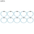 thumbnail image 2 of SPRING PARK 5/10Pcs Wire Keychain Cables,Steel Wire Cable Keyrings Key Holder, Large Key Ring Loops for Outdoor, Hiking, Hanging Luggage Tags, Keys and ID Tag Keepers, 2 of 7