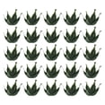 thumbnail image 1 of ColoMX 1 Set 50pcs Fake Sapon Rose Flower Receptáculos DIY Flor Calyxes Suministros (Verde), 1 of 7