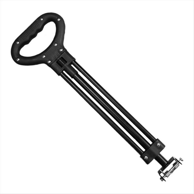 Poignée de Chariot de Remplacement, Poignée d'Extension pour Chariot, Poignées de Traction pour Chariot, Poignée de Poussée de Poussette/chariot de Remplacement, 1 x Poignée de Chariot, Noir