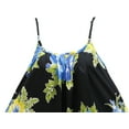 thumbnail image 3 of HAPPY BAY Women's Beachwear Summer Swim Beach Cover ups for Swimwear Women Swimsuit Coverups for Women Cover-up Spaghetti Strap Dress 1X Lapis, Floral Hibiscus, 3 of 3