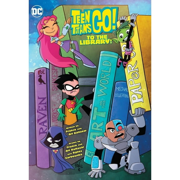 Teen Titans Go! to the Library!, (Paperback)