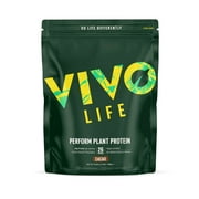 Vivo Life Perform - Vegan Protein Blend with BCAA | Gluten & Soy Free Protein Shake Large Strawberry & Vanilla