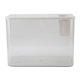 thumbnail image 1 of Small Clear Plastic Aquarium for Goldfish, Shrimp, Bettas, Turtles, White, 1 of 4