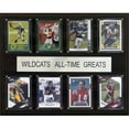 thumbnail image 1 of C & I Collectables 1215ATGKSTWC NCAA Football Kansas State Wildcats  All-Time Greats Plaque, 1 of 1