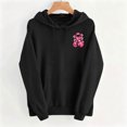 thumbnail image 5 of JOANKDMI Women's Boxing Gloves Pink Ribbon Hoodies Breast Cancer Awareness Graphic Pullover Sweatshirt Long Sleeve Pocket Drawstring Activewear Fight Like a Girl, 5 of 6