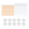 thumbnail image 1 of Abbracc Resin Tool Starter Kit Finger Cots Mixing Cup Stirring Stick Accessories 30Pcs, 1 of 9