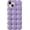 Purple, variant on MYKOMI for iPhone 13 Case,3D Cube Grid Candy Color Soft Phone Case