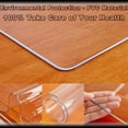 Plastic Table Cover 31X53 Inch 3Mm Heavy Duty Scratch Resistant Pvc plastic-table-cover-31x53-inch-3mm-heavy-duty-scratch-resistant-pvc