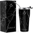 thumbnail image 1 of Termo Hidranur de Acero Inoxidable 30 Oz (887.20 ml), Negro Mármol, 1 of 4