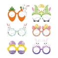 thumbnail image 1 of Gafas de Pascua de primavera, rellenos de Pascua, decoración de disfraces, gafas de Pascua para bebé 6 uds estilo A, 1 of 6