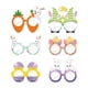 thumbnail image 1 of Gafas de conejito de Pascua con forma de huevo y zanahoria, accesorios para fotos, gafas de conejito de Pascua para bebé 6 uds estilo A, 1 of 6