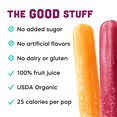 thumbnail image 5 of GoodPop Organic Junior Pops Orange Cherry Grape Pack, 100% Juice Ice Pops, 6 ct, 5 of 11
