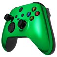 thumbnail image 6 of eXtremeRate Custom Shell Chrome Green Cover Faceplate for Xbox Core Wireless Controller, 6 of 6