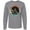 Athletic Heather, variant on Inktastic Airplane Trip Vintage Travel Long Sleeve T-Shirt