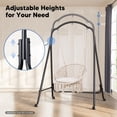 thumbnail image 4 of Soporte para hamaca SUNCREAT, acero de alta resistencia, 180 kg de capacidad, 4 of 8