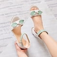 thumbnail image 4 of MZXELPRJD Little Girl Sandals Size 13 Girls Wedge Sandals Toddler Slippers Size 8 Crib Shoes Girls Girl Shoes Size 1 Infant Shoes Kids White 10-10.5 Years, 4 of 6