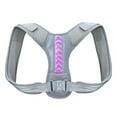 thumbnail image 2 of Neinkie Breathable Correction Belt High Elasticity Back Straightener Nylon Adjustable Back Support Posture Corrector Belt for Men, 2 of 9