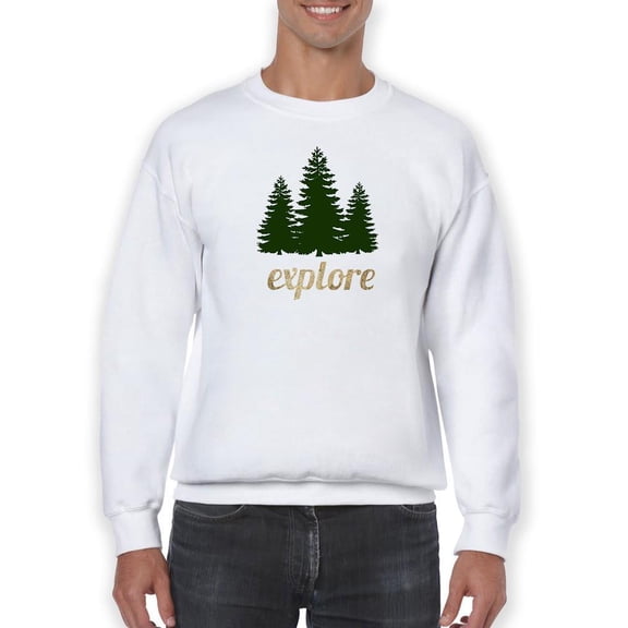 Golden Quote X Sweatshirt Men -Anna Hambly Designs, Male 4X-Large